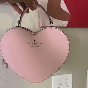 Pink Heartshaped Kate Spade purse